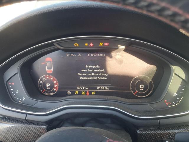 WAUY4GF58JN000283 - 2018 AUDI S5 PREMIUM PLUS შავი ფოტო 9