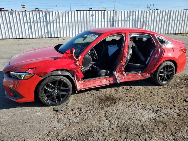 2HGFE2F56NH530844 - 2022 HONDA CIVIC SPORT 红色 照片 1