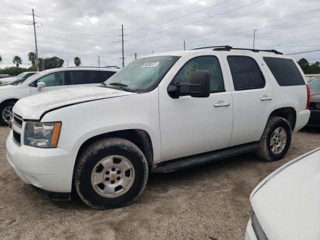 1GNSCAE0XCR154527 - 2012 CHEVROLET TAHOE C1500  LS WHITE photo 1