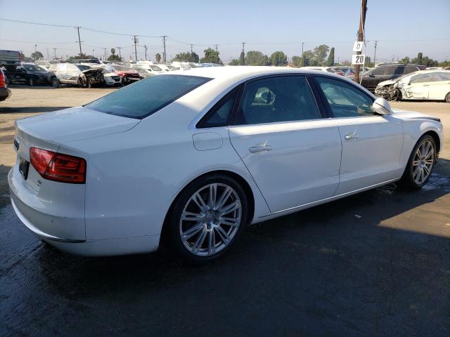 WAURVAFD4CN026999 - 2012 AUDI A8 L QUATTRO WHITE photo 3