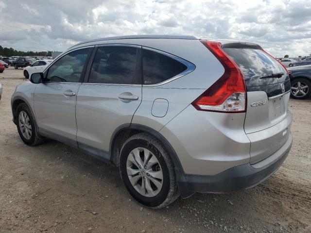 JHLRM3H72CC009061 - 2012 HONDA CR-V EXL SILVER photo 2