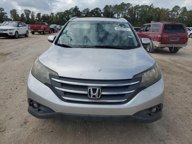 JHLRM3H72CC009061 - 2012 HONDA CR-V EXL SILVER photo 5