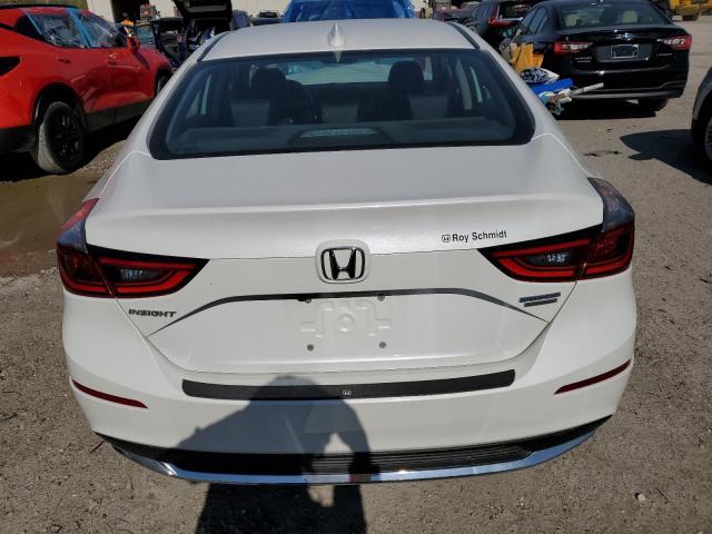 19XZE4F98KE019850 - 2019 HONDA INSIGHT TOURING WHITE photo 6