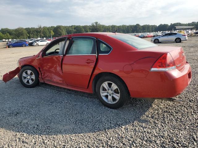 2G1WF5E37C1158751 - 2012 CHEVROLET IMPALA LS RED photo 2