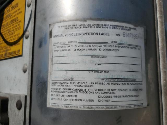 1UYVS2532FM379973 - 2015 UTILITY TRAILER WHITE photo 10