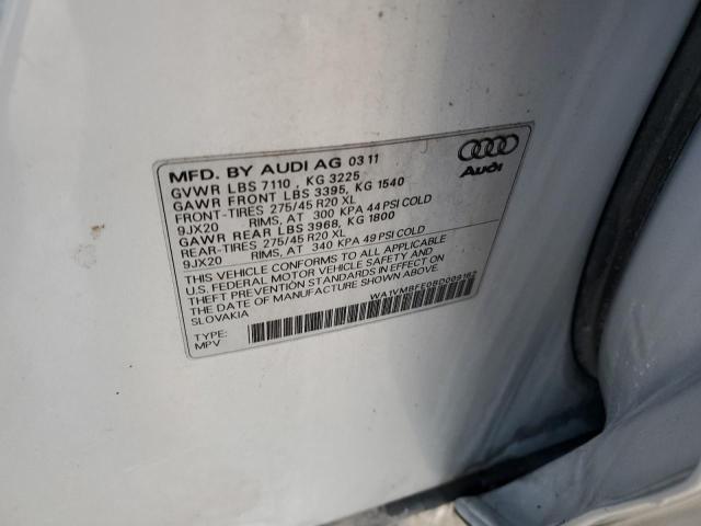 WA1VMBFE0BD009182 - 2011 AUDI Q7 PRESTIGE 银色 照片 13