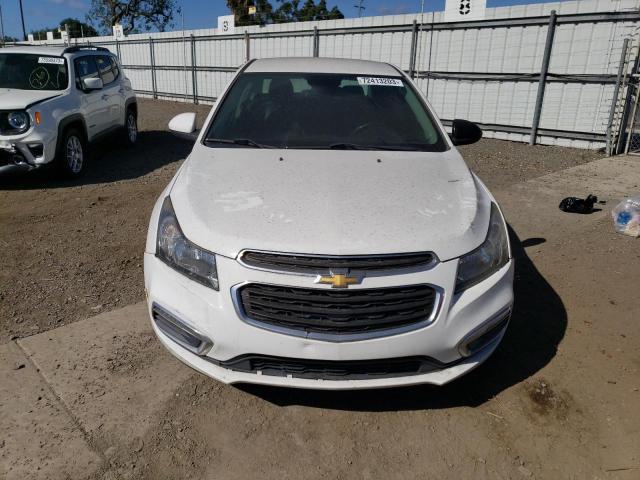 1G1PE5SB5F7185392 - 2015 CHEVROLET CRUZE LT WHITE photo 5