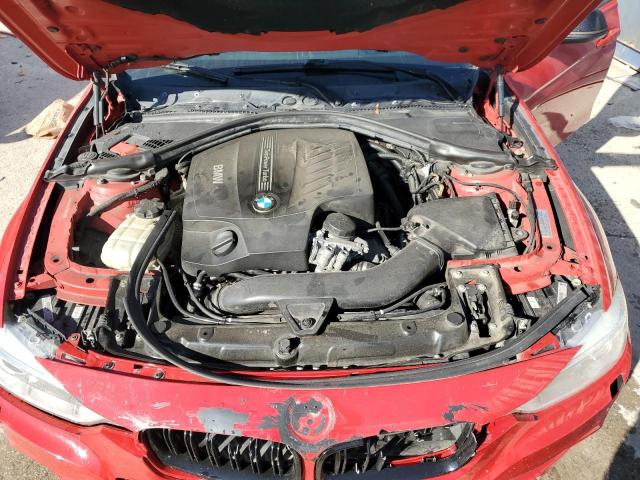WBA3B9G59ENR90408 - 2014 BMW 335 XI أحمر صورة 11