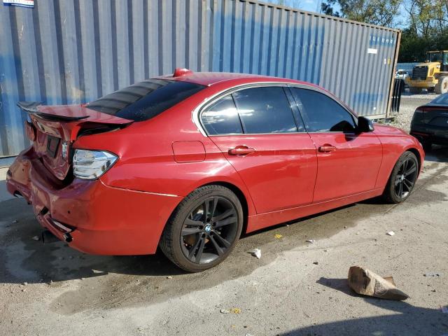 WBA3B9G59ENR90408 - 2014 BMW 335 XI أحمر صورة 3
