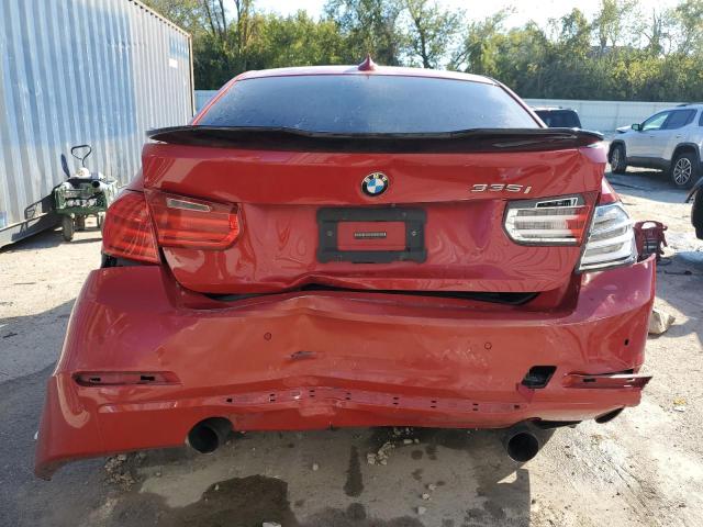 WBA3B9G59ENR90408 - 2014 BMW 335 XI أحمر صورة 6
