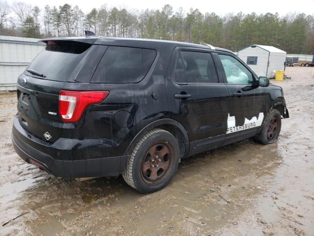 1FM5K8AR3HGE00824 - 2017 FORD EXPLORER POLICE INTERCEPTOR BLACK photo 3