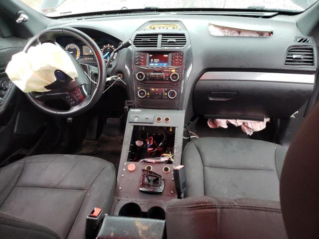 1FM5K8AR3HGE00824 - 2017 FORD EXPLORER POLICE INTERCEPTOR BLACK photo 8