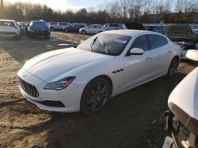 ZAM56YRL7J1296206 - 2018 MASERATI QUATTROPOR S WHITE photo 1