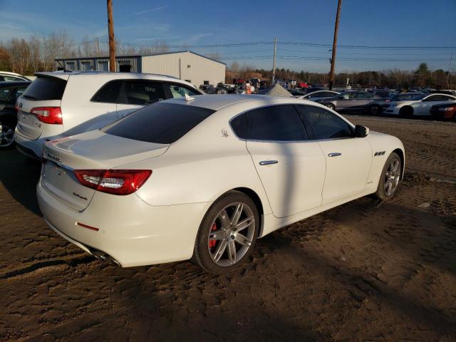 ZAM56YRL7J1296206 - 2018 MASERATI QUATTROPOR S WHITE photo 3