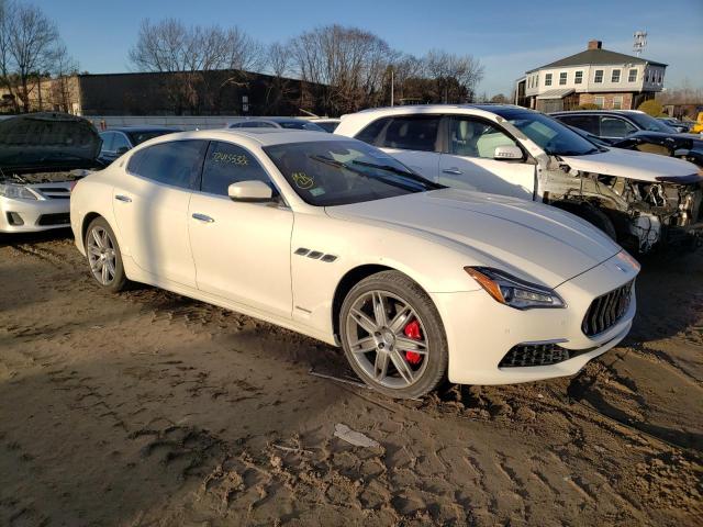 ZAM56YRL7J1296206 - 2018 MASERATI QUATTROPOR S WHITE photo 4