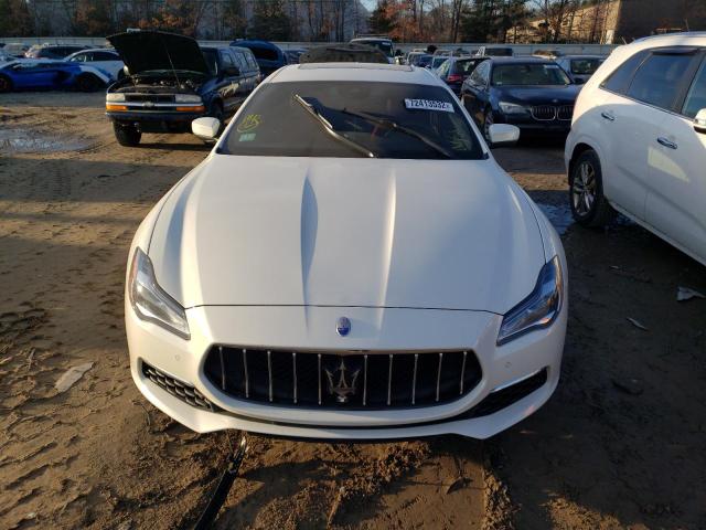 ZAM56YRL7J1296206 - 2018 MASERATI QUATTROPOR S WHITE photo 5