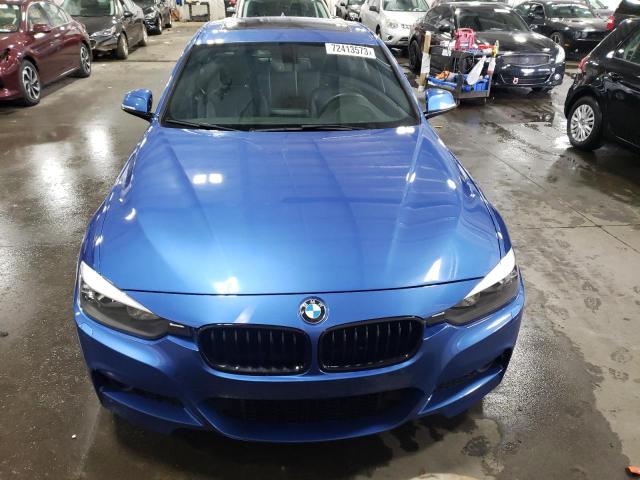 WBA3A5C52FP647088 - 2015 BMW 328 I BLUE photo 5