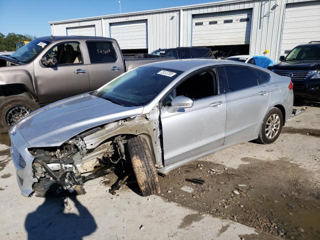 3FA6P0HR2DR165309 - 2013 FORD FUSION SE SILVER photo 1