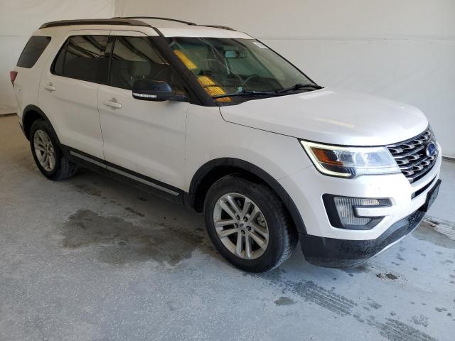 1FM5K7D82HGD85469 - 2017 FORD EXPLORER XLT WHITE photo 4