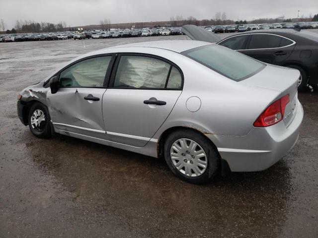 2HGFA16346H012771 - 2006 HONDA CIVIC DX VP SILVER photo 2