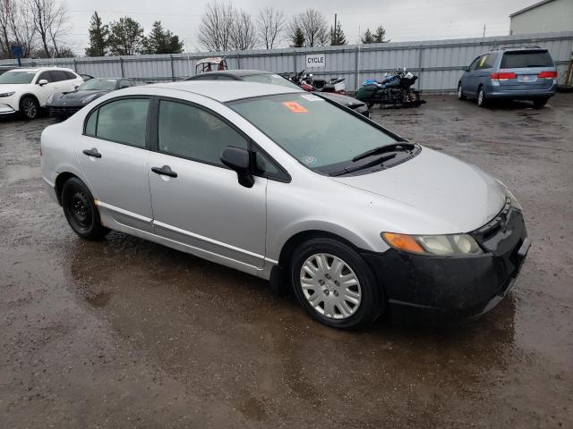 2HGFA16346H012771 - 2006 HONDA CIVIC DX VP SILVER photo 4