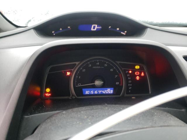 2HGFA16346H012771 - 2006 HONDA CIVIC DX VP SILVER photo 9