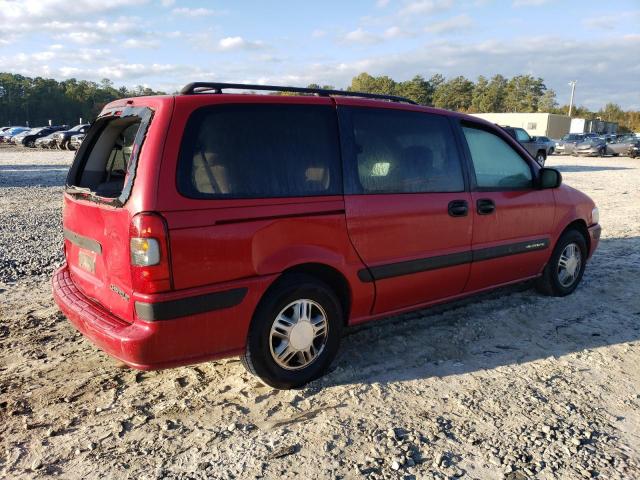 1GNDX03E3XD109809 - 1999 CHEVROLET VENTURE RED photo 3