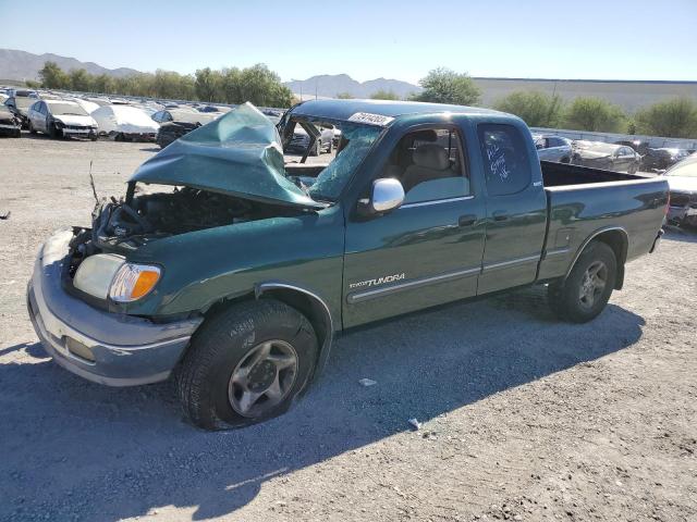 5TBRT341X2S310572 - 2002 TOYOTA TUNDRA ACCESS CAB GREEN photo 1