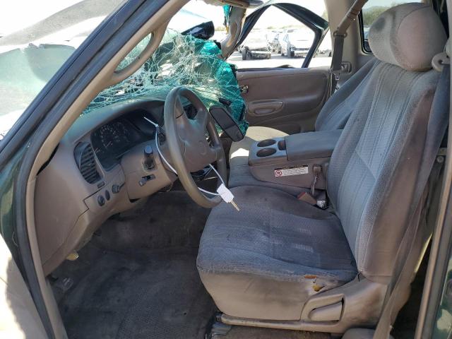 5TBRT341X2S310572 - 2002 TOYOTA TUNDRA ACCESS CAB მწვანე ფოტო 7