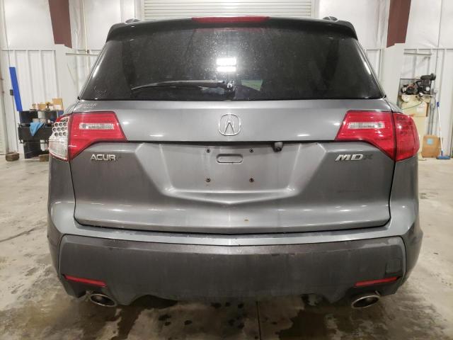 2HNYD28618H556119 - 2008 ACURA MDX TECHNOLOGY SILVER photo 6