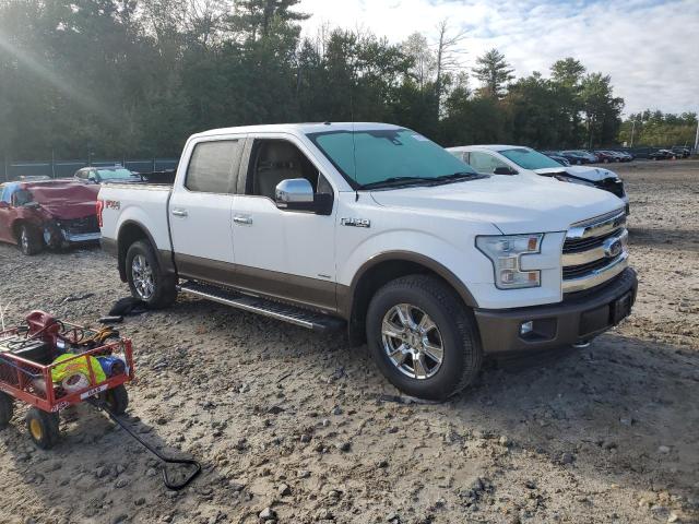 1FTEW1EG1FKD86196 - 2015 FORD F150 SUPERCREW WHITE photo 4