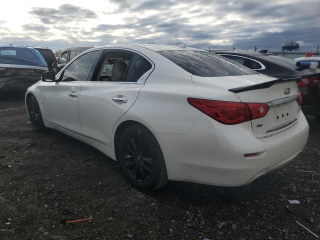 JN1EV7AR5GM345561 - 2016 INFINITI Q50 PREMIUM WHITE photo 2