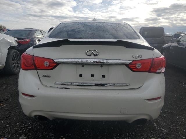 JN1EV7AR5GM345561 - 2016 INFINITI Q50 PREMIUM WHITE photo 6