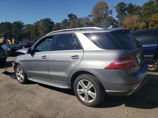 4JGDA5HB7DA160504 - 2013 MERCEDES-BENZ ML 350 4MATIC SILVER photo 2