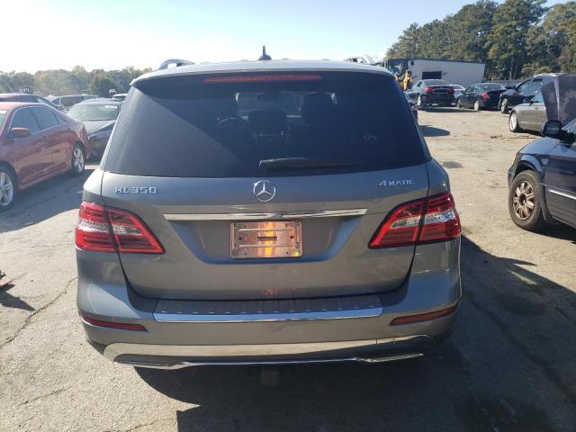 4JGDA5HB7DA160504 - 2013 MERCEDES-BENZ ML 350 4MATIC SILVER photo 6