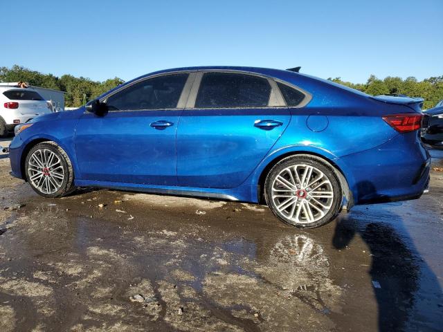 3KPF44AC3LE156303 - 2020 KIA FORTE GT BLUE photo 2