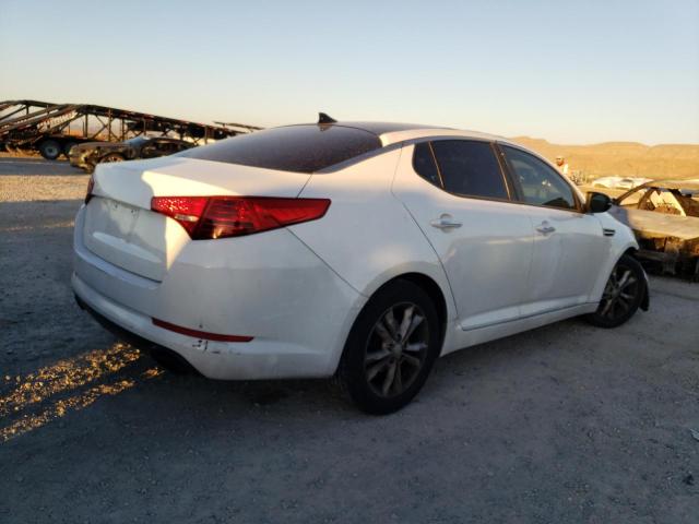 5XXGM4A75DG214492 - 2013 KIA OPTIMA LX WHITE photo 3