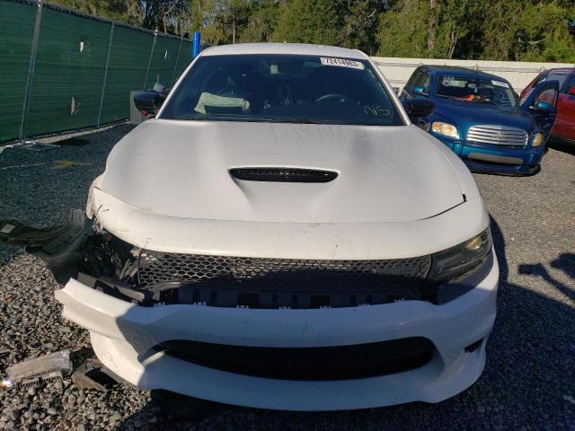 2C3CDXCT4LH223761 - 2020 DODGE CHARGER R/T WHITE photo 5