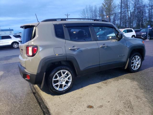 ZACNJDA18NPN55925 - 2022 JEEP RENEGADE SPORT GRAY photo 3