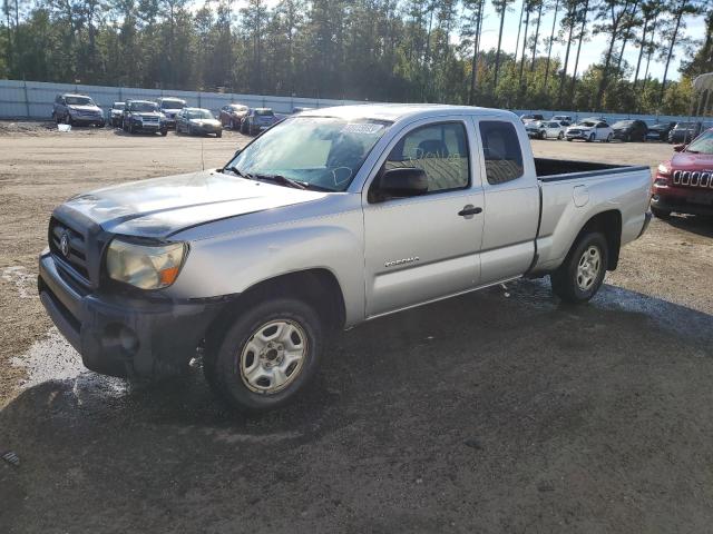 5TETX22NX8Z490259 - 2008 TOYOTA TACOMA ACCESS CAB ვერცხლისფერი ფოტო 1