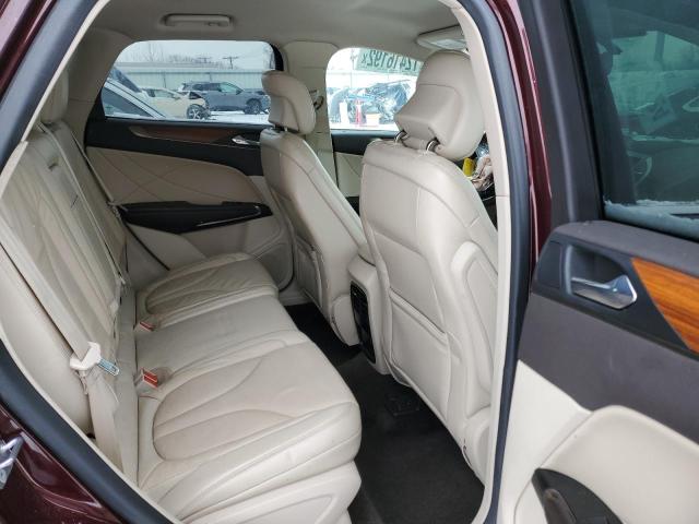 5LMCJ2C90KUL06491 - 2019 LINCOLN MKC SELECT 勃艮第红 照片 11
