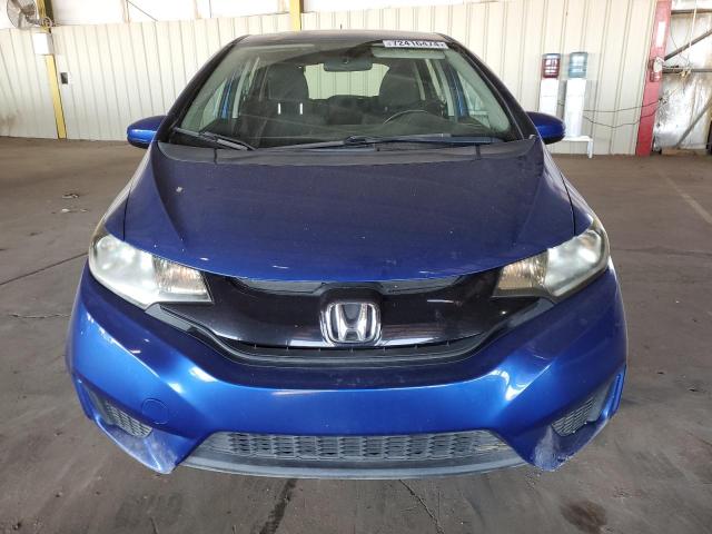 JHMGK5H5XGX021542 - 2016 HONDA FIT LX BLUE photo 5