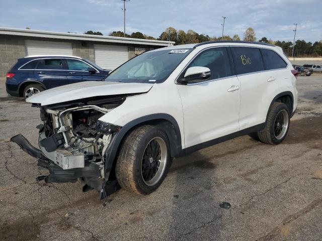 5TDKZRFH9KS555772 - 2019 TOYOTA HIGHLANDER SE WHITE photo 1