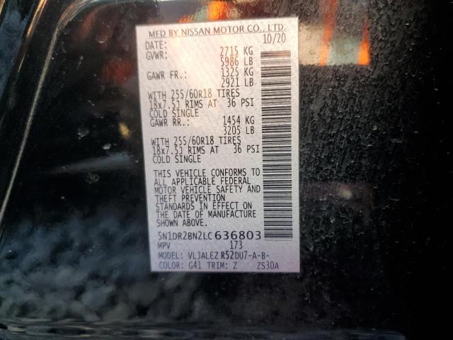 JN8DR09Y04W910366 - 2004 NISSAN PATHFINDER LE 灰色 照片 14