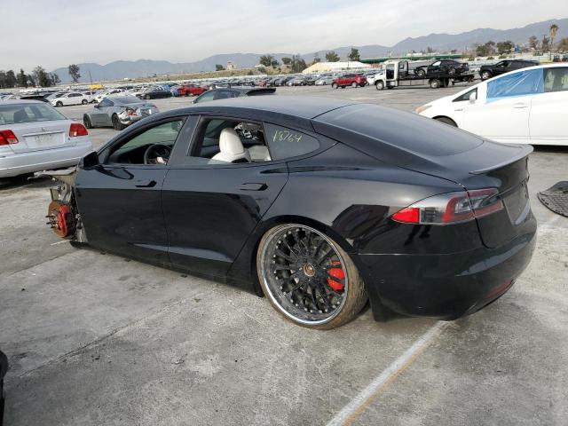 5YJSA1E44MF427891 - 2021 TESLA MODEL S Սև լուսանկար 2