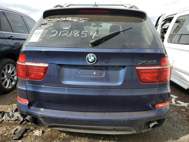 5UXZW0C51CL672552 - 2012 BMW X5 XDRIVE35D BLUE photo 6