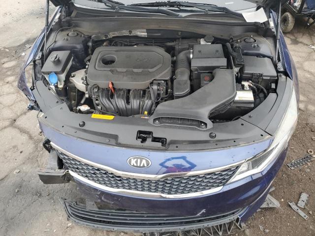 5XXGU4L35JG204907 - 2018 KIA OPTIMA EX BLUE photo 11