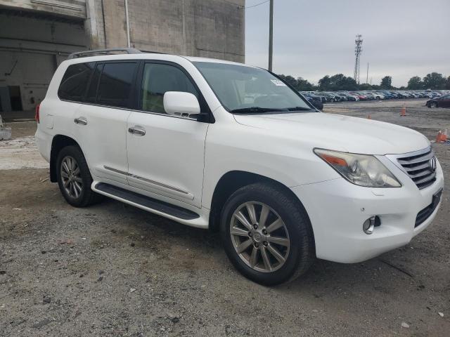 JTJHY7AX9B4073330 - 2011 LEXUS LX 570 WHITE photo 4