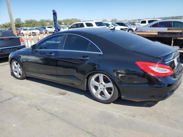 WDDLJ9BB6CA026278 - 2012 MERCEDES-BENZ CLS 550 4MATIC BLACK photo 2