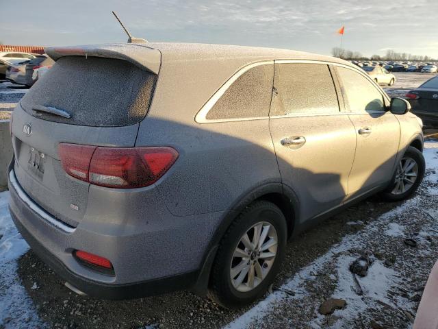 5XYPG4A36KG599350 - 2019 KIA SORENTO L GRAY photo 3